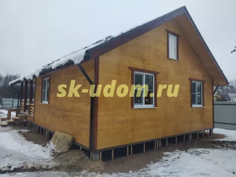 Строительство каркасного дома в г. Костерево Петушинского района Владимирской области