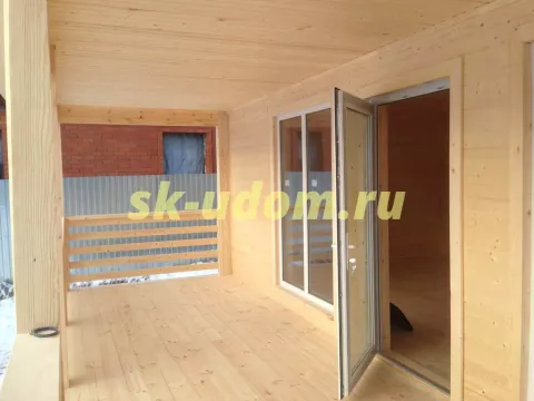 Строительство каркасного дома в г. Костерёво Владимирской области