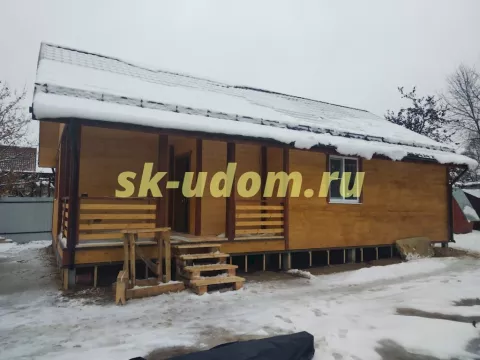 Строительство каркасного дома в г. Костерево Петушинского района Владимирской области