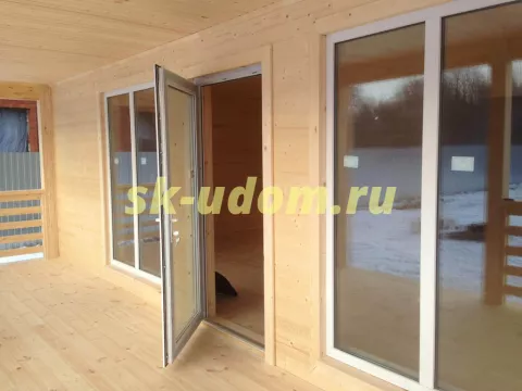 Строительство каркасного дома в г. Костерёво Владимирской области