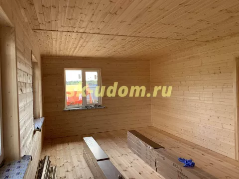 Строительство каркасного дома в деревне Костюнино Щёлковского района Московской области