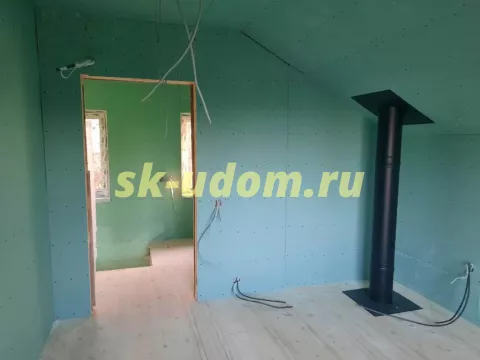 Строительство каркасного дома в с. Красная Пахра Троицкого района Московской области