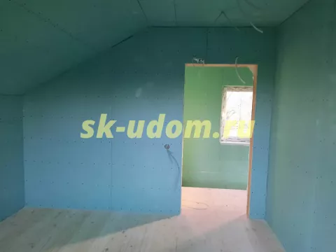 Строительство каркасного дома в с. Красная Пахра Троицкого района Московской области