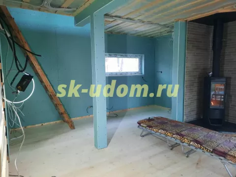 Строительство каркасного дома в с. Красная Пахра Троицкого района Московской области