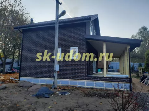 Строительство каркасного дома в с. Красная Пахра Троицкого района Московской области