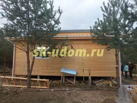 Строительство каркасного дома в д. Красный Огорок Киржачского района Владимирской области