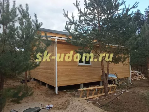 Строительство каркасного дома в д. Красный Огорок Киржачского района Владимирской области