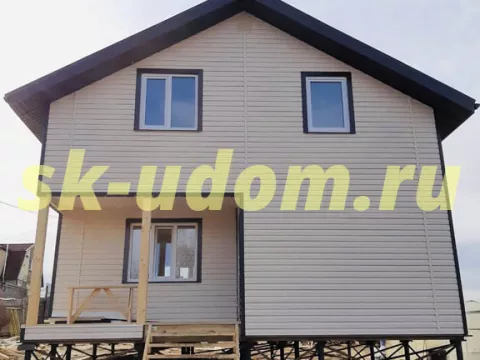Строительство каркасного дома для постоянного проживания в деревне Красное Сущёво Суздальского района Владимирской области