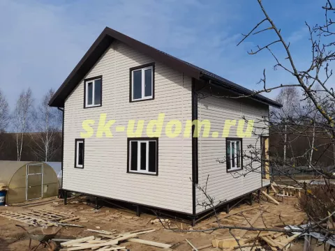 Строительство каркасного дома для постоянного проживания в деревне Красное Сущёво Суздальского района Владимирской области
