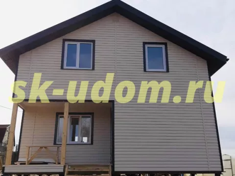 Строительство каркасного дома для постоянного проживания в деревне Красное Сущёво Суздальского района Владимирской области