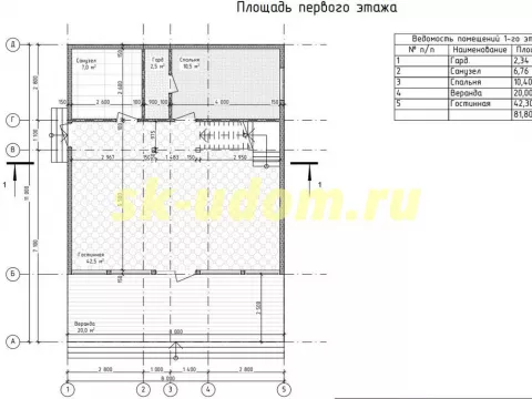 Строительство каркасного дома в д. Крюково Ивановской области