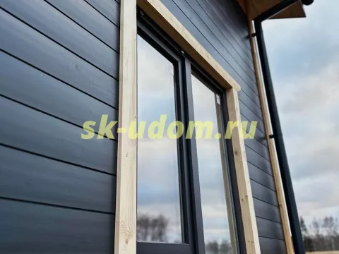 Строительство каркасного дома в д. Крюково Ивановской области
