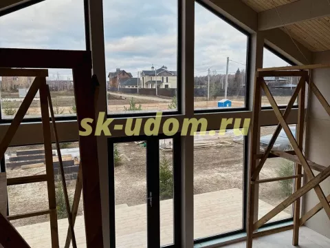 Строительство каркасного дома в д. Крюково Ивановской области