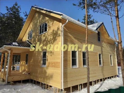 Строительство каркасного дома в д. Крутец Киржачского района Владимирской области