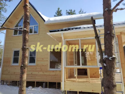 Строительство каркасного дома в д. Крутец Киржачского района Владимирской области