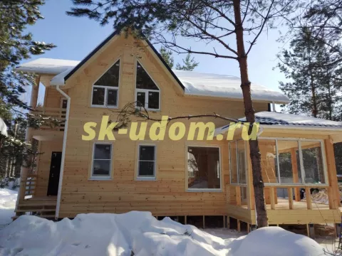 Строительство каркасного дома в д. Крутец Киржачского района Владимирской области