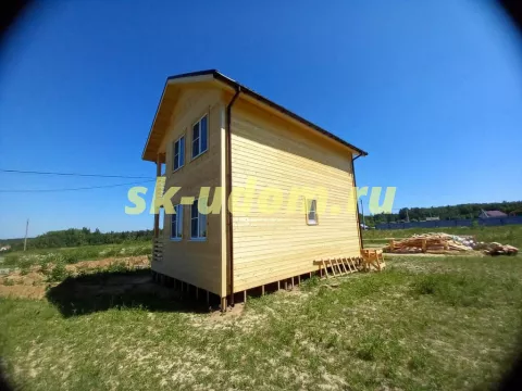 Строительство каркасного дома в СНТ Кубасово Ступинского района Московской области