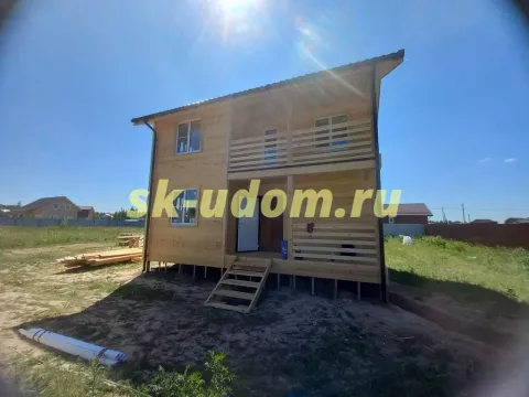 Строительство каркасного дома в СНТ Кубасово Ступинского района Московской области