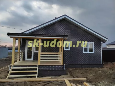 Строительство каркасного дома в д. Курганье Домодедовского городского округа Московской области