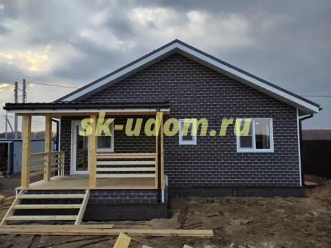 Строительство каркасного дома в д. Курганье Домодедовского городского округа Московской области