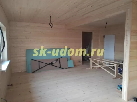 Строительство каркасного дома в д. Курганье Домодедовского городского округа Московской области