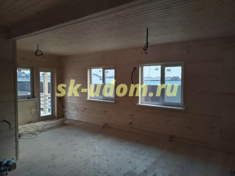 Строительство каркасного дома в д. Курганье Домодедовского городского округа Московской области