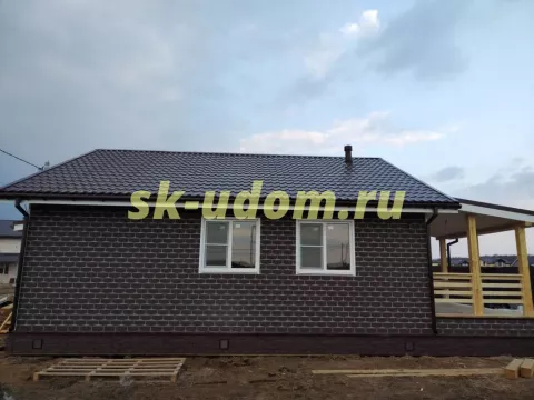 Строительство каркасного дома в д. Курганье Домодедовского городского округа Московской области