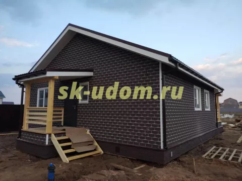 Строительство каркасного дома в д. Курганье Домодедовского городского округа Московской области