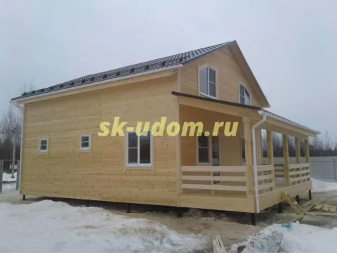 Строительство каркасного дома в городе Куровское