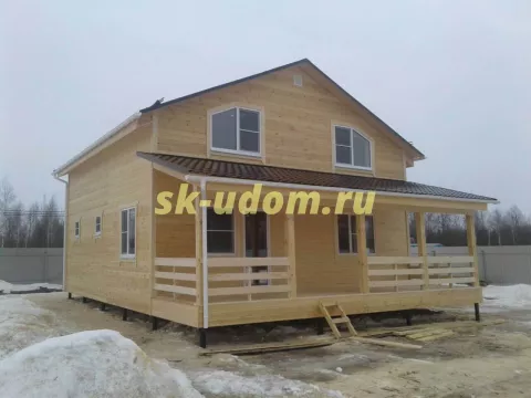Строительство каркасного дома в городе Куровское