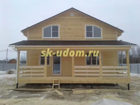 Строительство каркасного дома в городе Куровское