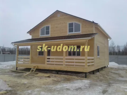 Строительство каркасного дома в городе Куровское