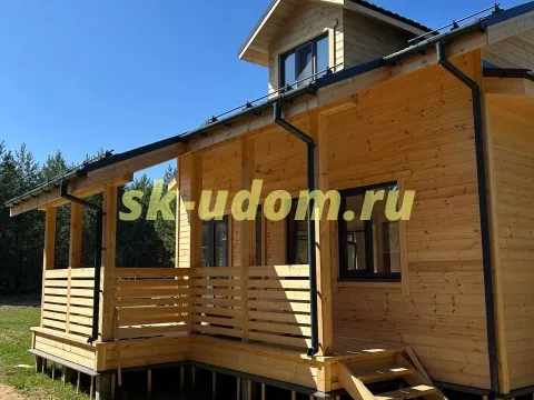 Строительство каркасного дома в с. Кусуново Владимирской области