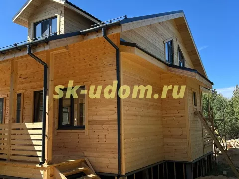 Строительство каркасного дома в с. Кусуново Владимирской области