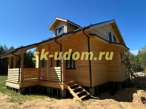 Строительство каркасного дома в с. Кусуново Владимирской области