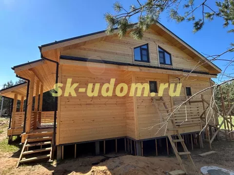 Строительство каркасного дома в с. Кусуново Владимирской области