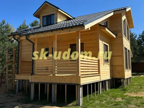 Строительство каркасного дома в с. Кусуново Владимирской области