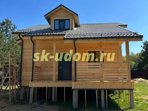 Строительство каркасного дома в с. Кусуново Владимирской области