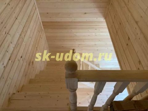 Строительство каркасного дома по индивидуальному проекту в г. Лакинск Владимирской области