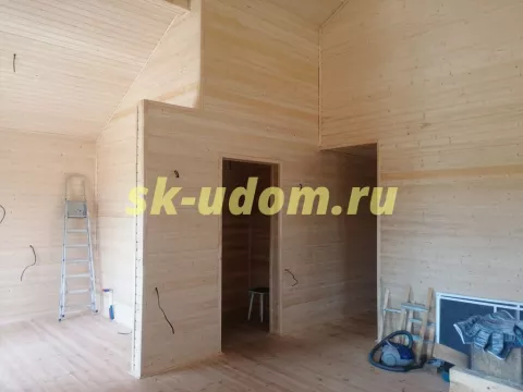 Строительство каркасного дома в д. Лаврово Судогодского района Владимирской области