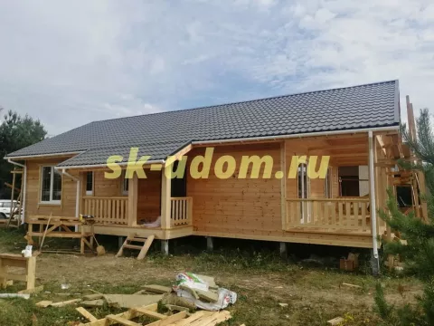 Строительство каркасного дома в д. Лаврово Судогодского района Владимирской области