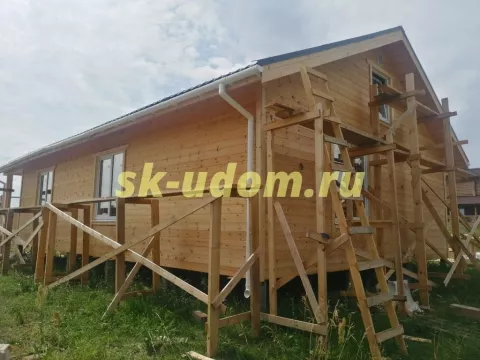 Строительство каркасного дома в д. Лаврово Судогодского района Владимирской области