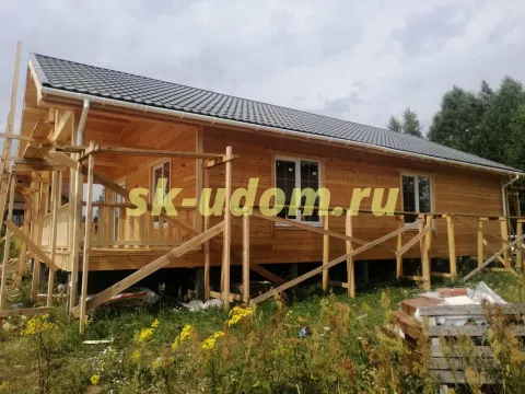 Строительство каркасного дома в д. Лаврово Судогодского района Владимирской области
