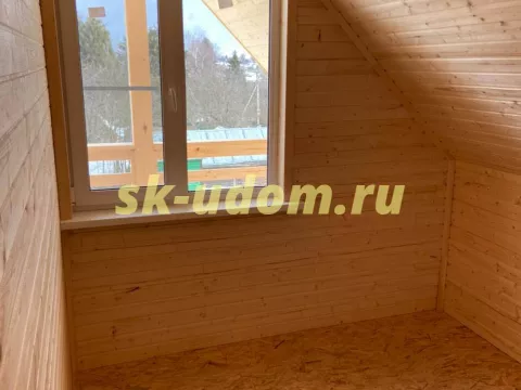 Строительство каркасного дома в д. Леоново Сергиево-Посадского района Московской области