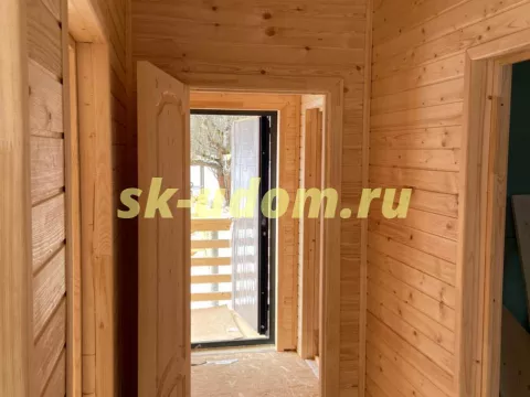 Строительство каркасного дома в д. Леоново Сергиево-Посадского района Московской области