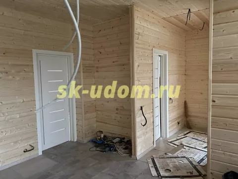 Строительство каркасного дома в ДПК Лесной хуторок Александровского района Владимирской области