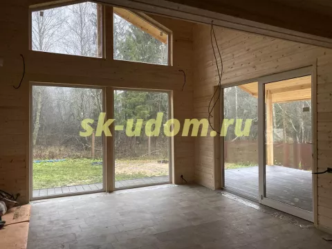 Строительство каркасного дома в ДПК Лесной хуторок Александровского района Владимирской области
