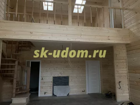 Строительство каркасного дома в ДПК Лесной хуторок Александровского района Владимирской области