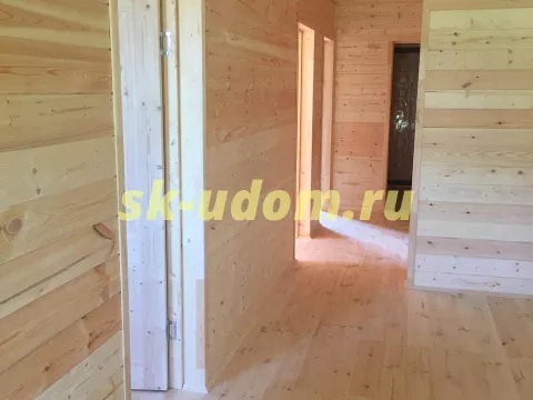 Строительство каркасного дома в д. Ляхово Ступинского района Московской области