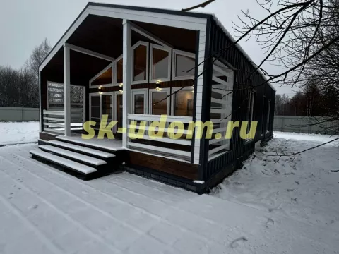 Строительство каркасного дома в д. Лизунуво Владимирской области